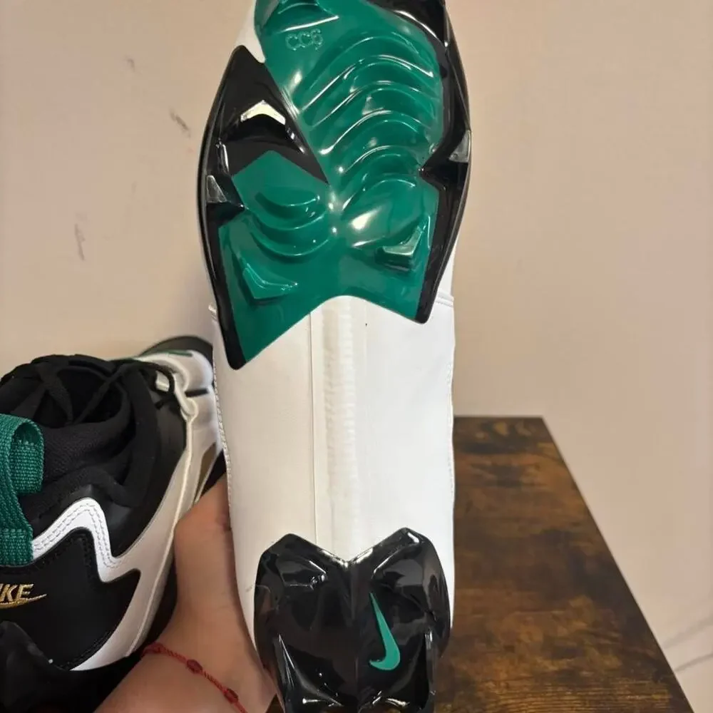 Nike air diamond turf 93 'emerald' football cleats size 11 men